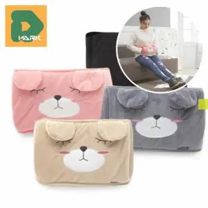 포근한 온수찜질기 디자인 보온 겨울 용품 전기 손난로 충전식 찜질팩 찜질기 복부 허리 캐릭터 밴드형