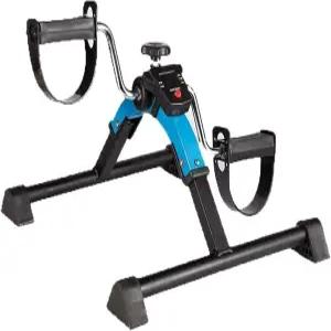 LCJD 접이식 미니 LCD 운동 자전거 휴대용 실내 페달 운동기 짐 피트니스 팔 및 다리 유산소 트레이너 조절