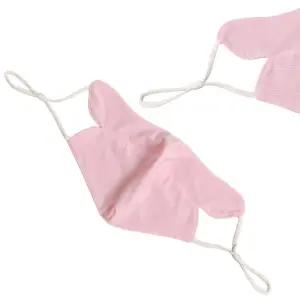 햇빛 차단용 입체마스크 1P x 5개세트 UV차단보호구 핑크색 천 소재 가리개 운동장 외출시