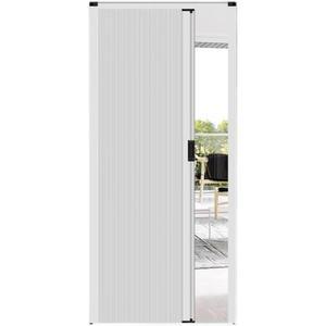 간이 중문 간이문 사무실 무타공 블랙 시공 블루 미닫이도어 자바라