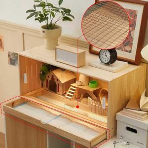 온열 병아리 앵무새 상단문 120x40x30cm 글라이더 패키지 번식 안전 박스 새집