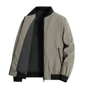 솔저스2 남성용 춘추 야구넥점퍼얇은결집업점퍼 빅사이즈 상의 OPH3