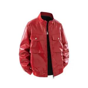 솔저스2 남성 가죽 가을 멋쟁이 라이더복 PU 자켓 점퍼 무스탕 OPH3