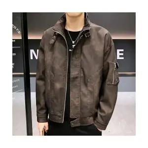솔저스2 남성 차이나 가죽 재킷 가을 캐주얼 트렌드 긴팔 코트 OPH3