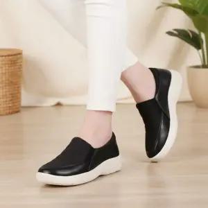 여성 사계절 캐주얼 데일리 슬립온