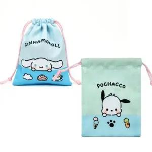 /이룸 양면 복조리 미니 파우치 캐릭터 소품 스카이 민트