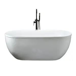 욕조 아크릴 심플 소형 화이트 독립 반신욕 인테리어 아드라레 가정용 타원형 스텔라 마레