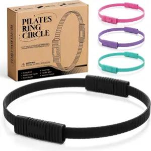 서브컬처픽 필라테스 링 실리콘 매직 피트니스 서클 팔 허벅지/다리 코어 요가 및 물리 를 위한 가볍고