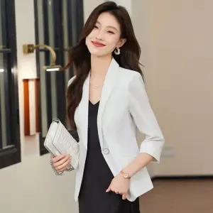 블랙팬서 그레이 여사친 캐주얼 여름 상의 코트 반팔 정장 얇은 OPH1