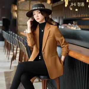 블랙팬서 여친 가을 오피스룩 코트 정장 OPH3