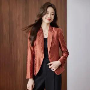 블랙팬서 여사친 가을 정장 쇼트 코트 상의 OPH3