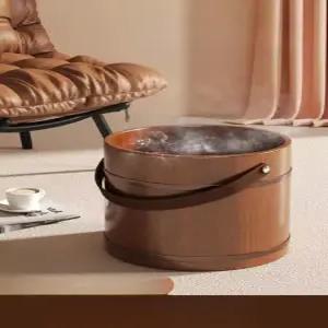 휴대용 족욕기 대야형 족욕통 이동식 삼나무 대야 가정용