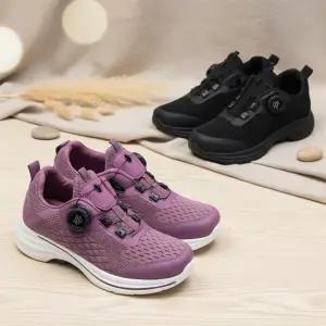 여성 캐주얼 데일리 운동화 가벼운 다이얼 메쉬