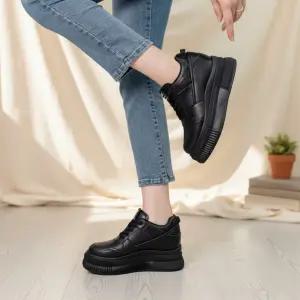 여성 봄 트렌디 통굽 플랫폼 스니커즈