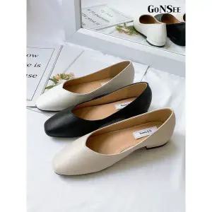 [하프클럽/고앤씨]여성 봄 로지 플랫 슈즈 정장 구두 단화 2.5cm