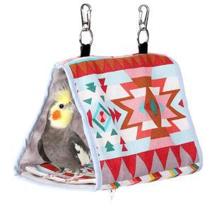 버드 네스트 버지 잉꼬 에스닉 서식지 핑크 앵무새 그레이 동굴 패럿 러브버드 에클렉투스 소형 스너글 텐트 아프리카 매달기