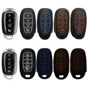 2019 싼타페TM 인스퍼레이션 차량 스마트키 가죽 키케이스