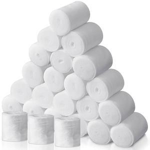 트레엘라 24 천을 바디 제작 2인치 소프트 석고 사용한 캐스트 밴드와 마스크 아트 용품 프로젝트 개별 할로윈 밴드 언더캐스트 9피트 패딩