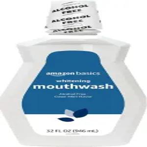 베이직 치아 미백 구강청 무알코올 깨끗한 민트 브레스 프레시너 32액 팩(이전 모)