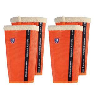 해리슨 하워드 파인 플라이 활기찬 대형 4종 차단 부츠 착용감과 찢어짐 편안한 자외선 통기성 방지 루즈핏 초부드러운 트림 세트 오렌지 메시 레그진스