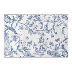 아르토이드 모드 욕실 현관 러그 목욕 로우 세탁 매트 모노크롬 세탁실 방지 피트 2X3 새와 실내 스케치 프로파일 침실 미끄럼 스프링 여름 러그 에어리어 데코