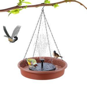 동적인 흐름 태양광 목욕 플라스틱 유지보수가 야외 분수 가능한 발전 경량 간편한 NASIDE 걸이 설계