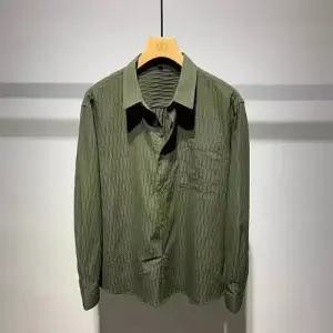 키체샵 남사친 가을 여름 봄 캐주얼 빈티지슬림핏 칼라 솔리드 긴팔 얇은 셔츠 HO3