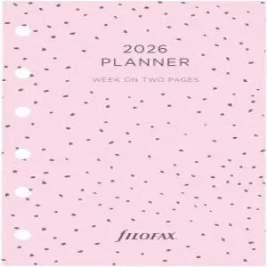 필로팍스 캘린더 다이어리 리필 포켓 사이즈 주간 시청 컨페티 미니멀 팩 다국어 5개 언어 2026년