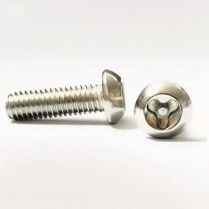 스텐 삼각형 매화 기둥 도난 방지 볼트 M3M4M5M6