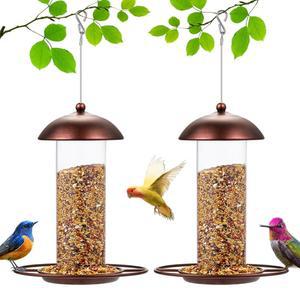 야디아 2팩 피더 강선 정원 야외 6파운드 장식용 랜야드 피더 걸이식 메탈 YD 와이드 용량의 버드