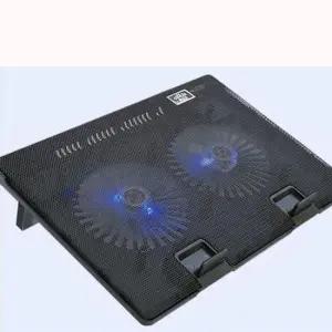 노트북쿨러 대형 노트북 쿨러 받침대 저소음 쿨링팬 듀얼 쿨러패드 냉각장치