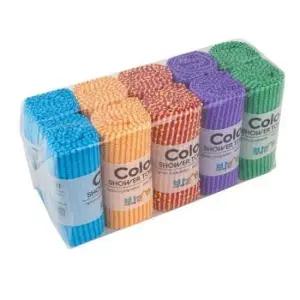 거품타올 컬러 샤워 10매입) 타올(5가지색x2매-총