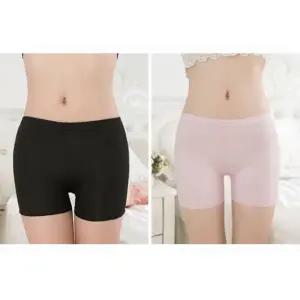 직장인 여성 원피스 치마 의상 코디 심플 3부 속바지 골지3부속바지 다용도골지3부속바지