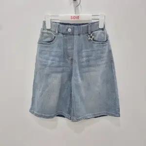 [소이]26M0265 6부 키링 버뮤다 데님 바지_SH