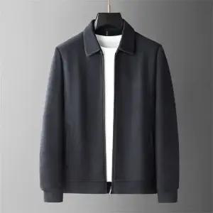 남친 울 캐주얼 가을 카디건 터틀넥 코트 행정 자켓 OP3