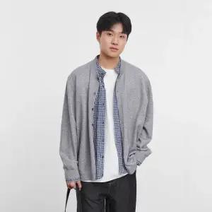 재킷 코트 체크 카디건 바람막이 남친 니트 가을 OP3