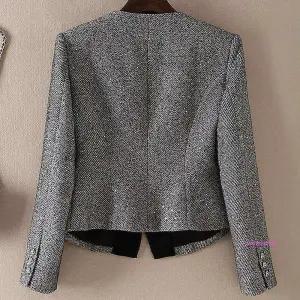 여성 가을 니모퀄트 자켓 재킷 중년 엄마 봄하객룩 캐주얼 점퍼 아우터 긴팔 중장년ssu842