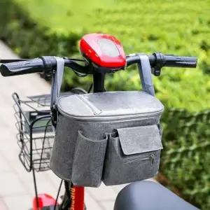 자전거 가방 보관 수납 물 핸들바 음료수 방수 자전거안장가방