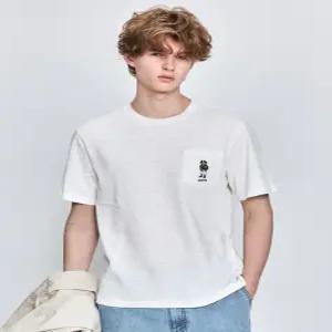 헤지스 남성 25SS HZTS5B754WT HAZZYS HARRY 해리 자수 티셔츠22303873002343536