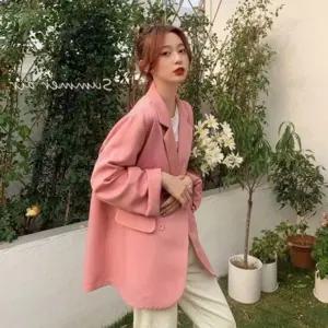 여성 화사한 가을 재킷 봄 여름 자켓 트렌디 여성 여자