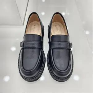 [탠디]by미셸 x24213 소가죽 소재 4cm굽 여성 페니 로퍼 cc3_CC