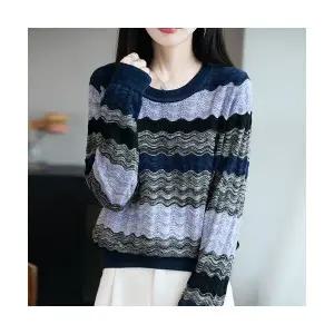 니트 여친 스웨터 펀칭 올가을 봄가을 탑 1PICK3