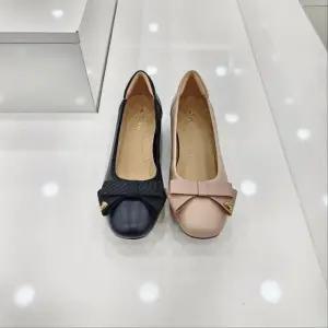 [탠디]by미셸 x25008 소가죽 소재 3cm굽 여성 앞 장식 펌프스 구두 cc2_CC