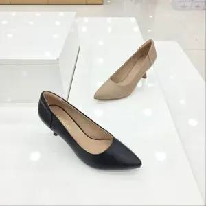 [탠디]by미셸 x26012 원단,소가죽 소재 7cm굽 여성 펌프스 구두 cc2_CC