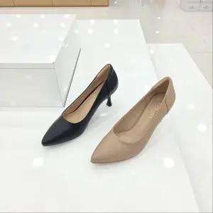 [탠디]by미셸 x26012 원단,소가죽 소재 7cm굽 여성 펌프스 구두 cc3_CC