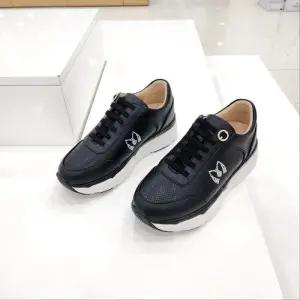 [탠디]by미셸 x25003 소가죽 소재 4cm굽 여성 밴딩끈 스니커즈 cc10_CC