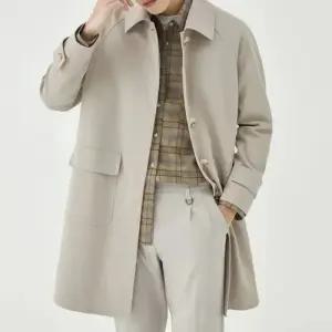 하프 캐주얼 봄가을 상의 남자코트 코트 트렌치 칼라 원템3