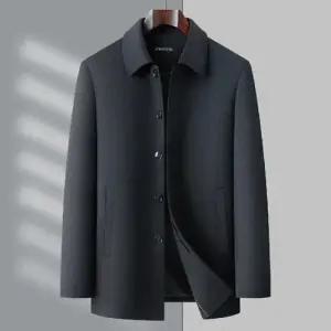울 가을 남자코트 트렌치 칼라 자켓 코트 원템3