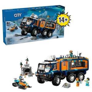 8세 이상 1064개 부품 60471 시티 북극 탐험가 과학 실험실 트럭