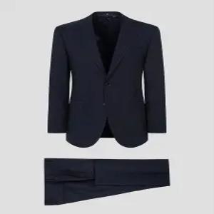 [GX] 울 솔리드 슬림핏 수트 세트 - 네이비 (GA6201X02R) (PS00137778R)
